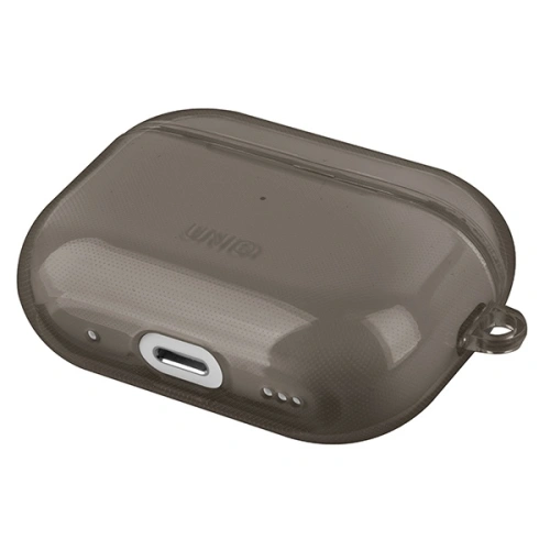 Etui UNIQ Glase Apple AirPods Pro 2 dymny/glossy smoke