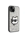 Hurtownia GSM - Etui Karl Lagerfeld KLHCP14MG2CPS Apple iPhone 14 Plus / 15 Plus srebrny/silver hardcase Glitter Choupette Patch - KLD1312 - {ean13} - Hurt