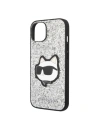 Hurtownia GSM - Etui Karl Lagerfeld KLHCP14MG2CPS Apple iPhone 14 Plus / 15 Plus srebrny/silver hardcase Glitter Choupette Patch - KLD1312 - {ean13} - Hurt