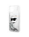 Hurtownia GSM - Etui Karl Lagerfeld KLHCP14MLNCHCS Apple iPhone 14 Plus / 15 Plus srebrny/silver hardcase Glitter Choupette Head - KLD1313 - {ean13} - Hurt