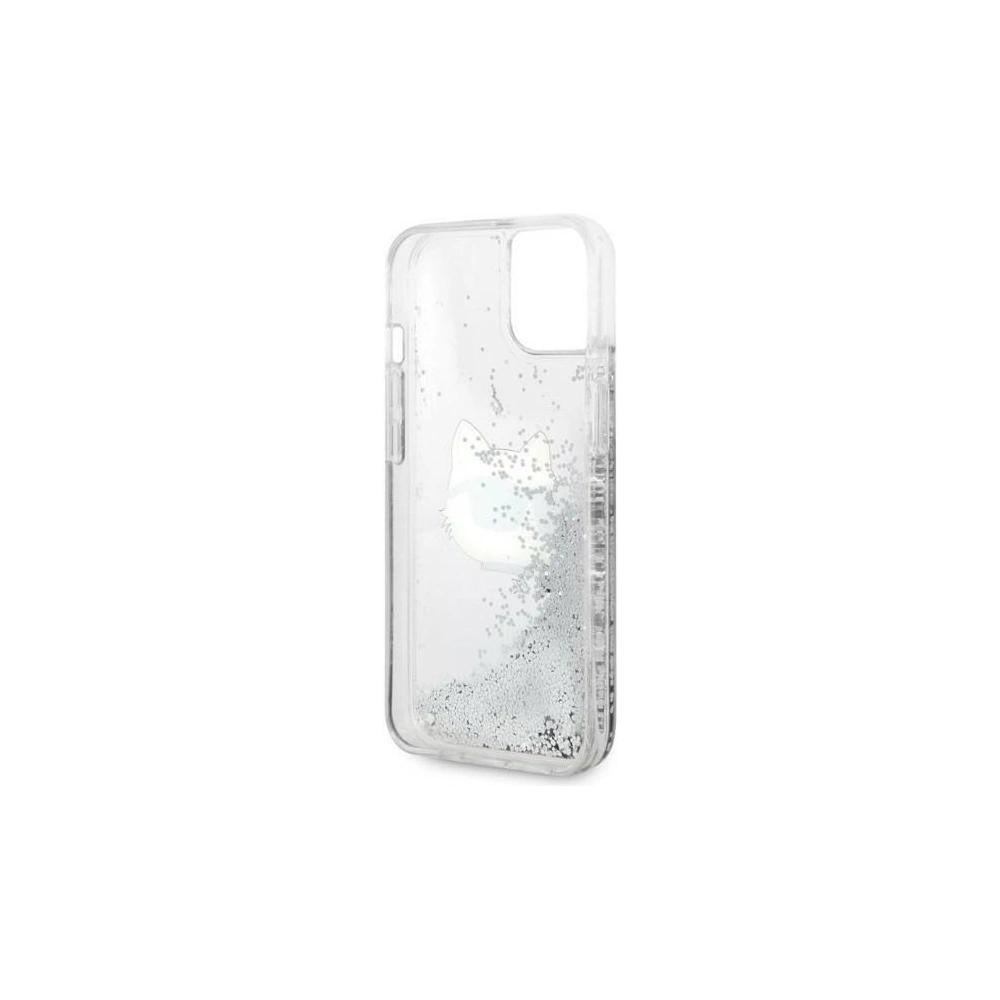 Hurtownia GSM - Etui Karl Lagerfeld KLHCP14MLNCHCS Apple iPhone 14 Plus / 15 Plus ezüst/silver kemény hátlap Glitter Choupette Head - KLD1313 - {ean13} - Hurt
