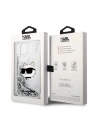 Hurtownia GSM - Etui Karl Lagerfeld KLHCP14MLNCHCS Apple iPhone 14 Plus / 15 Plus srebrny/silver hardcase Glitter Choupette Head - KLD1313 - {ean13} - Hurt