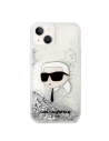 Hurtownia GSM - Etui Karl Lagerfeld KLHCP14MLNKHCH Apple iPhone 14 Plus / 15 Plus srebrny/silver hardcase Glitter Karl Head - KLD1314 - {ean13} - Hurt