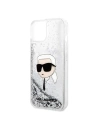 Hurtownia GSM - Etui Karl Lagerfeld KLHCP14MLNKHCH Apple iPhone 14 Plus / 15 Plus srebrny/silver hardcase Glitter Karl Head - KLD1314 - {ean13} - Hurt