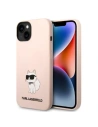Etui Karl Lagerfeld KLHCP14MSNCHBCP Apple iPhone 14 Plus / 15 Plus hardcase różowy/pink Silicone Choupette