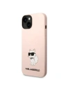Hurtownia GSM - Etui Karl Lagerfeld KLHCP14MSNCHBCP Apple iPhone 14 Plus / 15 Plus hardcase růžový/pink Silicone Choupette - KLD1315 - {ean13} - Hurt