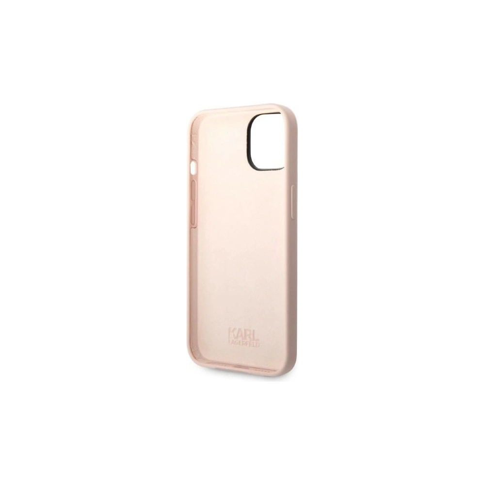 Hurtownia GSM - Etui Karl Lagerfeld KLHCP14MSNCHBCP Apple iPhone 14 Plus / 15 Plus hardcase różowy/pink Silicone Choupette - KLD1315 - {ean13} - Hurt