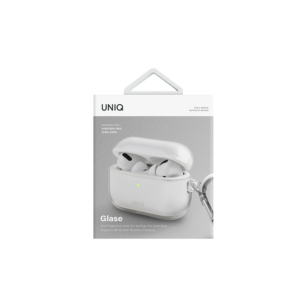 Hurtownia GSM - Case UNIQ Glase für Apple AirPods Pro 2 transparent/glänzend klar - UNIQ827 - {ean13} - Hurt