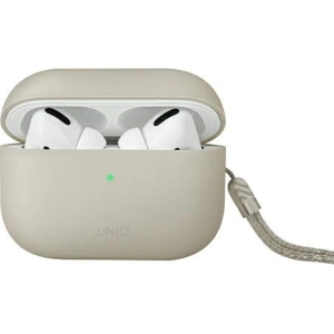Etui UNIQ Lino Apple AirPods Pro 2 Silicone beżowy/beige ivory