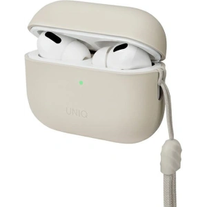 Etui UNIQ Lino Apple AirPods Pro 2 Silicone beżowy/beige ivory