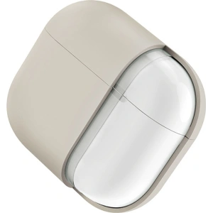 Etui UNIQ Lino Apple AirPods Pro 2 Silicone beżowy/beige ivory