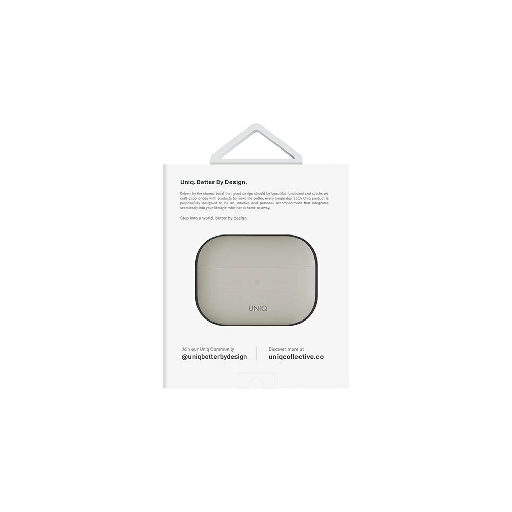 Hurtownia GSM - Case UNIQ Lino Apple AirPods Pro 2 Silikon beige/ivory - UNIQ828 - {ean13} - Hurt