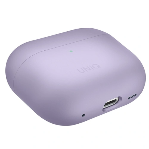 Etui UNIQ Lino Apple AirPods Pro 2 Silicone liliowy/lilac lavender