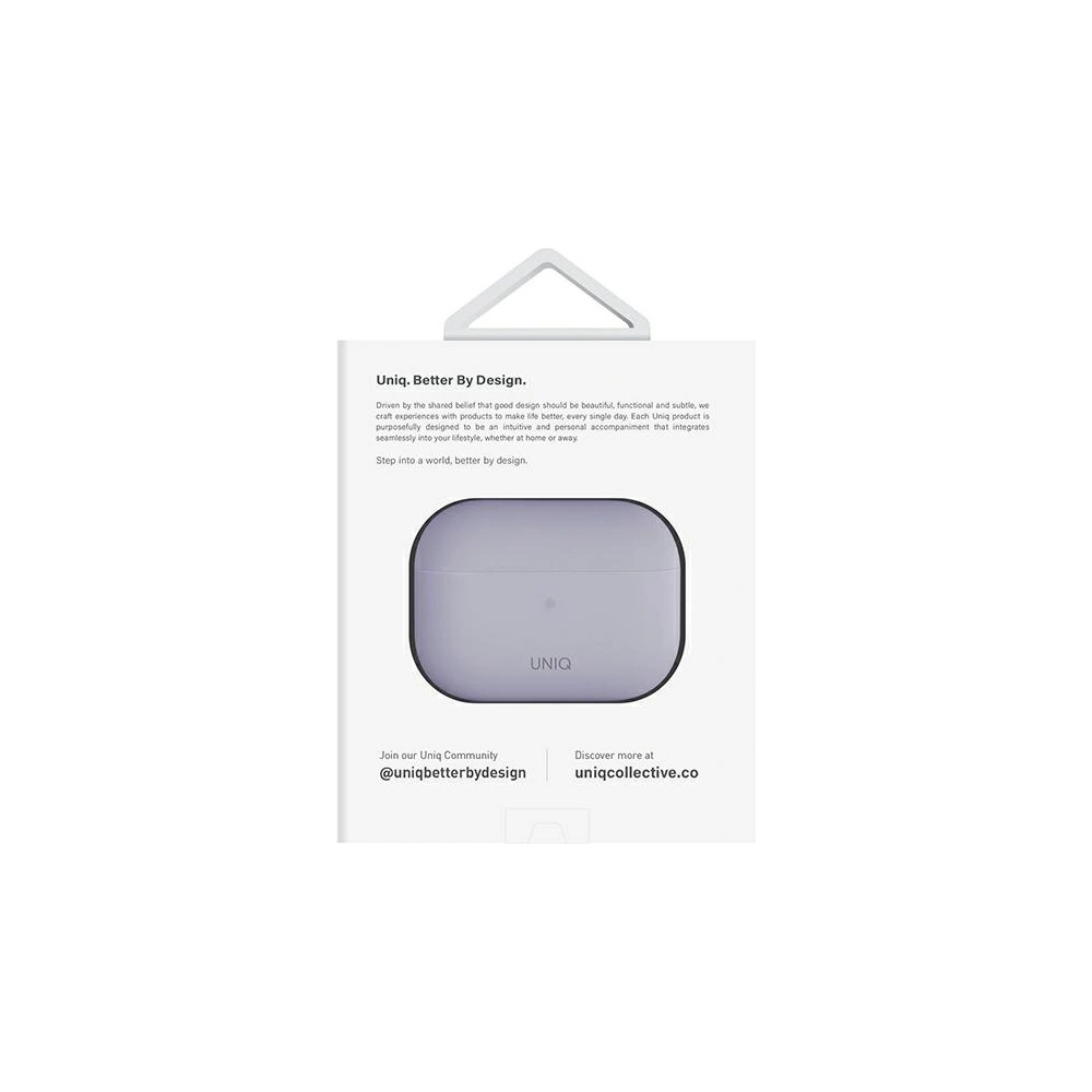 Hurtownia GSM - Case UNIQ Lino Apple AirPods Pro 2 Silikon lila/lavendel - UNIQ829 - {ean13} - Hurt