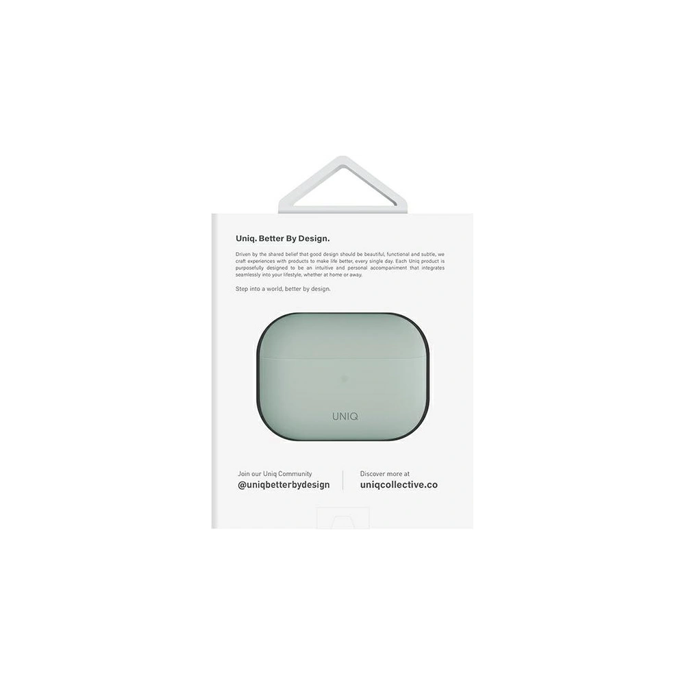 Wholesale UNIQ Lino Apple AirPods Pro 2 Silicone mint green - UNIQ830 - {ean13} - Hurt