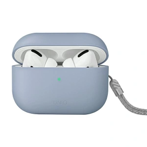 Etui UNIQ Lino Apple AirPods Pro 2 Silicone niebieski/artctic blue