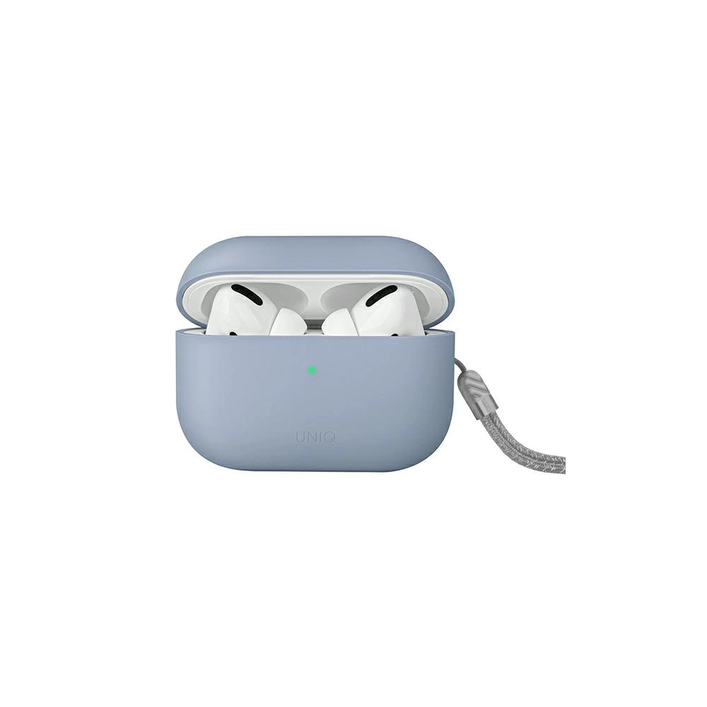 Hurtownia GSM - Case UNIQ Lino Apple AirPods Pro 2 Silikon blau/arctic blue - UNIQ831 - {ean13} - Hurt