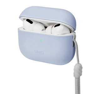 Etui UNIQ Lino Apple AirPods Pro 2 Silicone niebieski/artctic blue