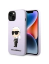 Etui Karl Lagerfeld KLHCP14MSNIKBCU Apple iPhone 14 Plus / 15 Plus hardcase purpurowy/purple Silicone Ikonik