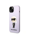 Wholesale Karl Lagerfeld KLHCP14MSNIKBCU Apple iPhone 14 Plus / 15 Plus hardcase purple Silicone Ikonik - KLD1318 - {ean13} - Hurt