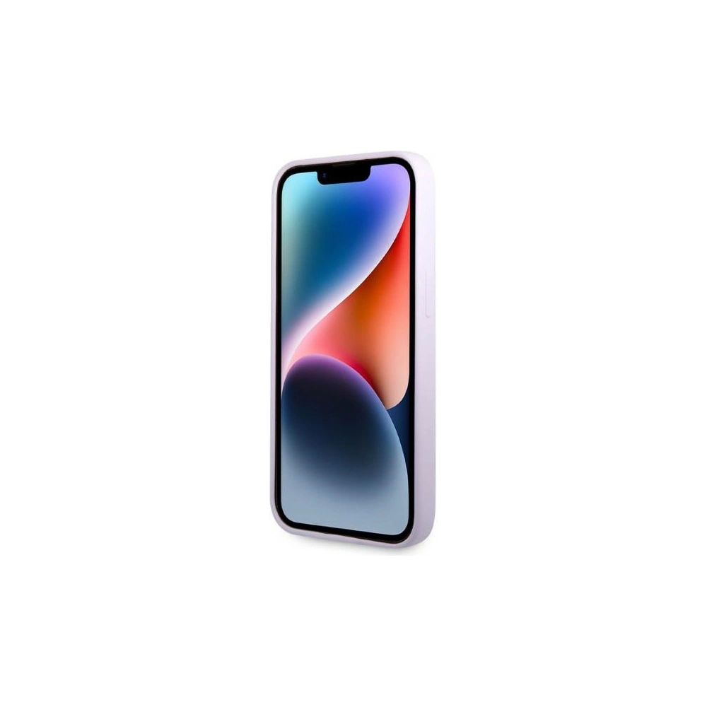 Wholesale Karl Lagerfeld KLHCP14MSNIKBCU Apple iPhone 14 Plus / 15 Plus hardcase purple Silicone Ikonik - KLD1318 - {ean13} - Hurt