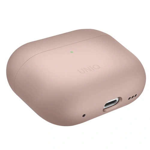 Etui UNIQ Lino Apple AirPods Pro 2 Silicone różowy/blush pink