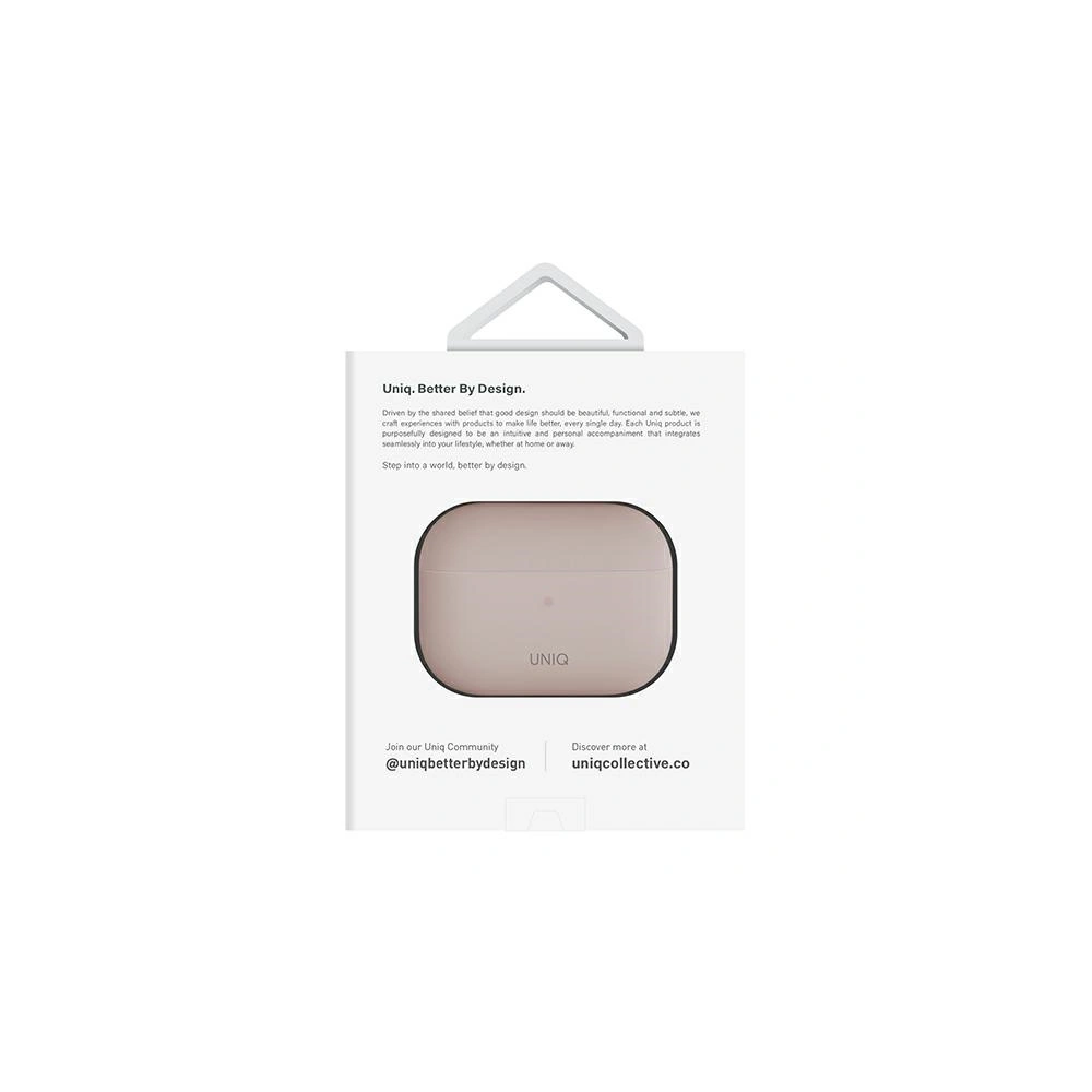Hurtownia GSM - Etui UNIQ Lino Apple AirPods Pro 2 szilikon rózsaszín/blush pink - UNIQ832 - {ean13} - Hurt