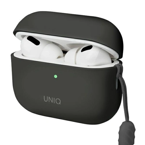 Etui UNIQ Lino Apple AirPods Pro 2 Silicone szary/ash grey