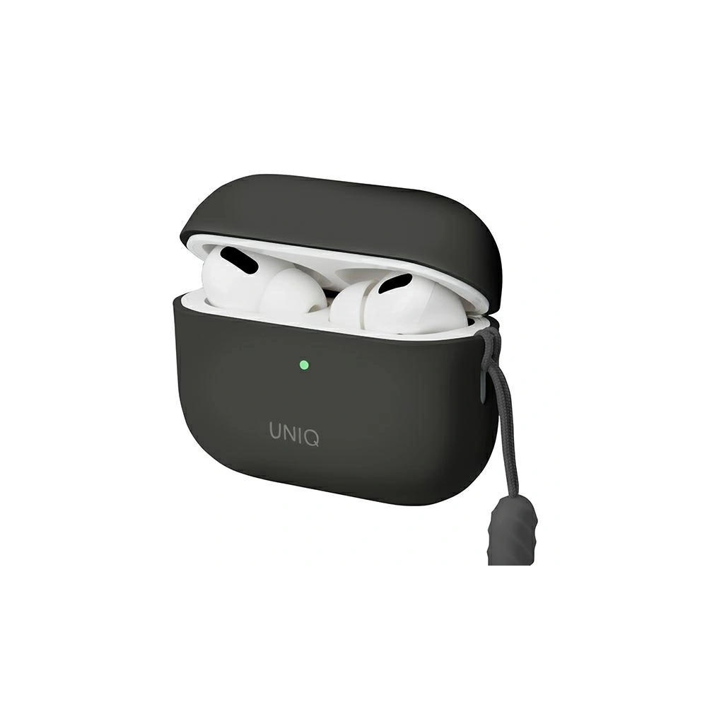 Hurtownia GSM - Etui UNIQ Lino Apple AirPods Pro 2 Silicone szary/ash grey - UNIQ833 - {ean13} - Hurt