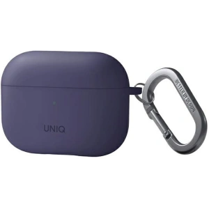 Hurtownia GSM - Etui UNIQ Nexo Apple AirPods Pro 2 + Fülakasztók Szilikon lila/fig purple - UNIQ835 - {ean13} - Hurt