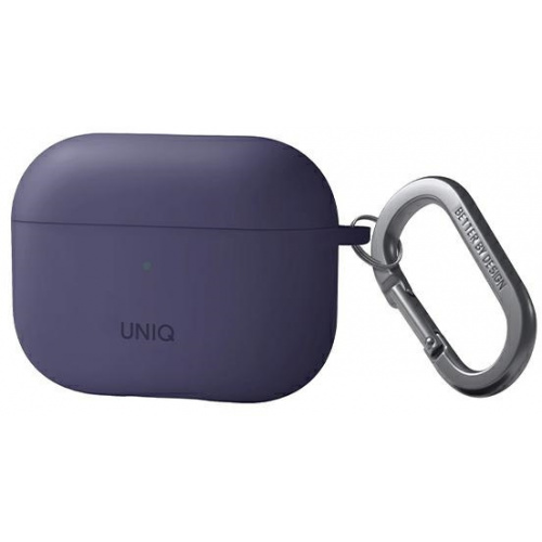 Hurtownia Uniq - 8886463683491 - UNIQ835 - Etui UNIQ Nexo Apple AirPods Pro 2 + Ear Hooks Silicone purpurowy/fig purple - B2B homescreen