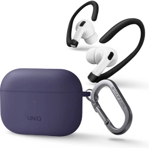 Hurtownia GSM - Etui UNIQ Nexo Apple AirPods Pro 2 + Fülakasztók Szilikon lila/fig purple - UNIQ835 - {ean13} - Hurt