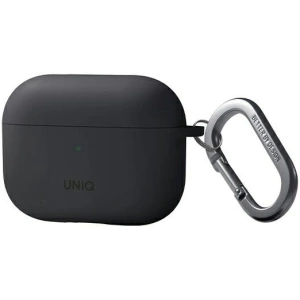 Hurtownia GSM - Etui UNIQ Nexo Apple AirPods Pro 2 + Fülhallgató Horgok Szilikon szürke/charcoal grey - UNIQ836 - {ean13} - Hurt