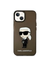 Wholesale Karl Lagerfeld KLHCP14SHNIKTCK Apple iPhone 14 black hardcase Ikonik Karl Lagerfeld - KLD1323 - {ean13} - Hurt