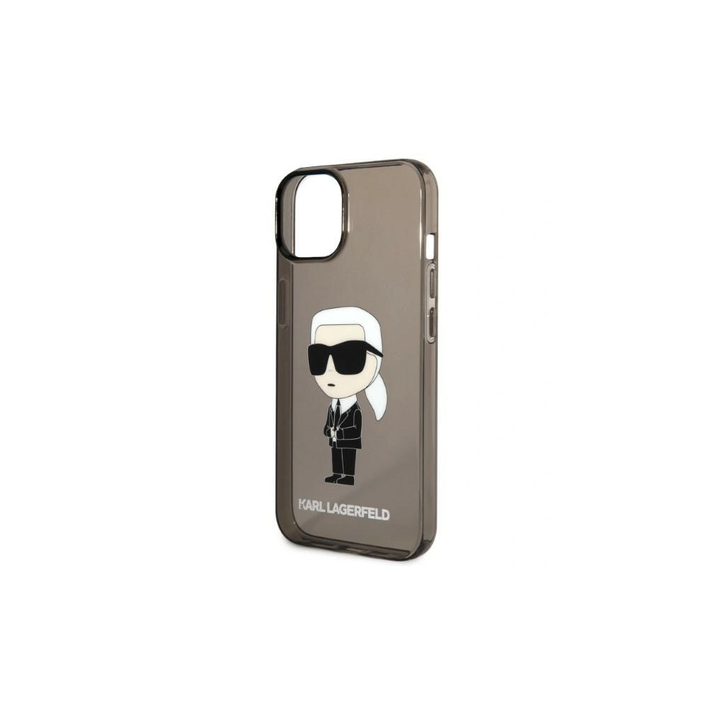Hurtownia GSM - Etui Karl Lagerfeld KLHCP14SHNIKTCK Apple iPhone 14 fekete/black hardcase Ikonik Etui Karl Lagerfeld - KLD1323 - {ean13} - Hurt