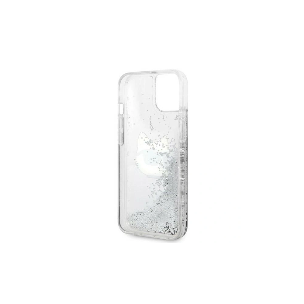 Hurtownia GSM - Etui Karl Lagerfeld KLHCP14SLNCHCS Apple iPhone 14 ezüst/silver hardcase Glitter Choupette Head - KLD1324 - {ean13} - Hurt