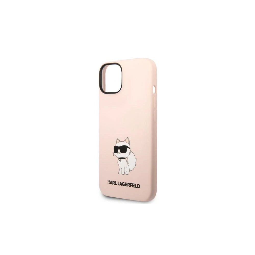 Hurtownia GSM - Etui Karl Lagerfeld KLHCP14SSNCHBCP Apple iPhone 14 hardcase różowy/pink Silicone Choupette - KLD1326 - {ean13} - Hurt