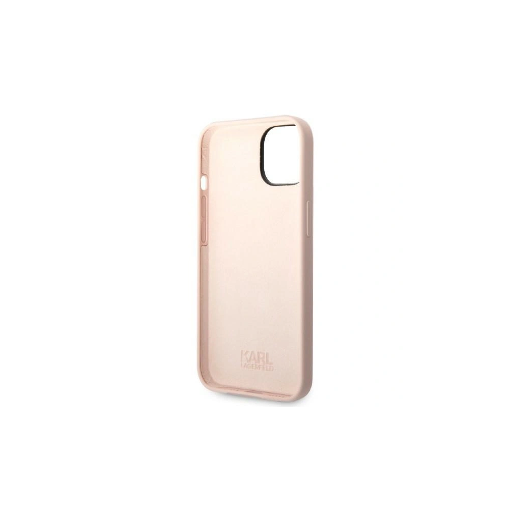 Hurtownia GSM - Etui Karl Lagerfeld KLHCP14SSNCHBCP Apple iPhone 14 hardcase różowy/pink Silicone Choupette - KLD1326 - {ean13} - Hurt