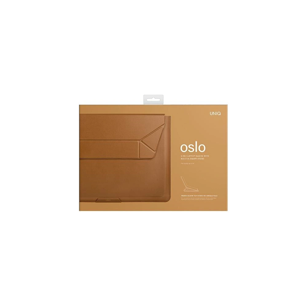 Hurtownia GSM - Etui UNIQ Oslo na laptop 14 palců hnědé/toffee hnědé - UNIQ837 - {ean13} - Hurt