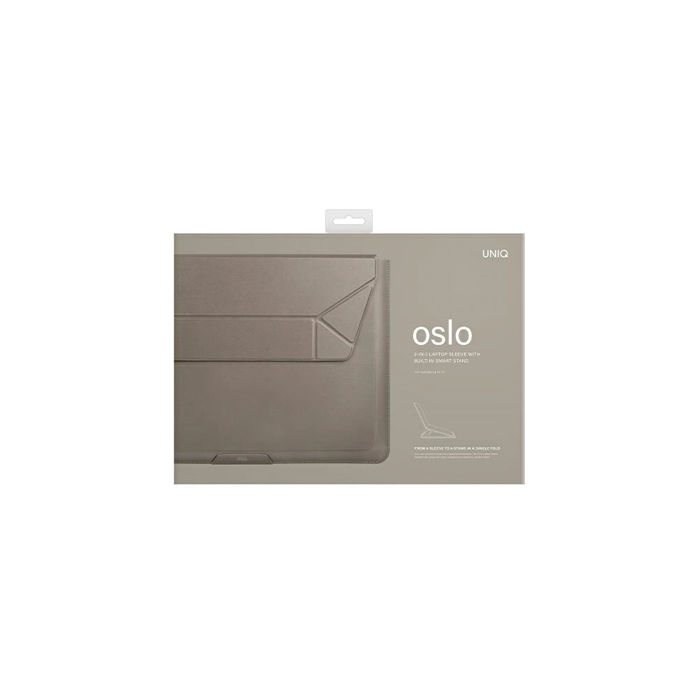 Hurtownia GSM - Etui UNIQ Oslo pentru laptop 14 inch gri/stone grey - UNIQ840 - {ean13} - Hurt