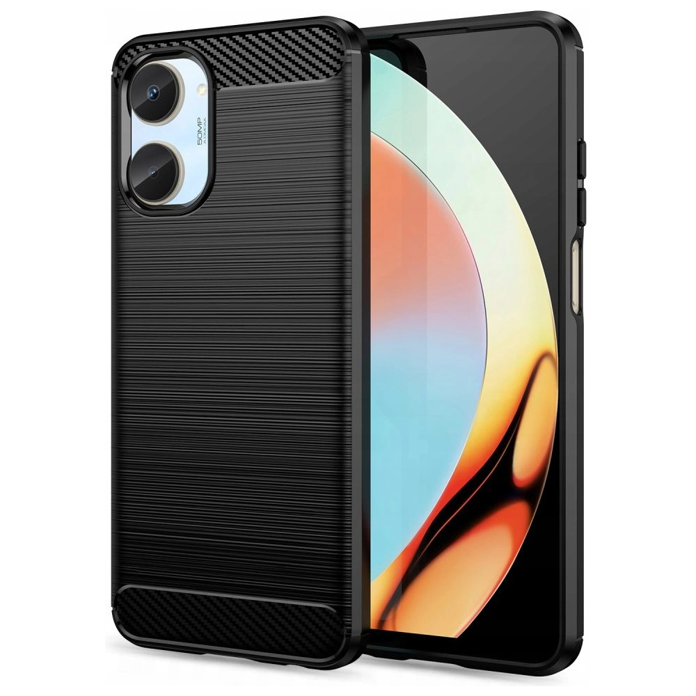 Hurtownia GSM - Etui Tech-Protect TPUCarbon Realme 10 4G Fekete - THP1667 - {ean13} - Hurt