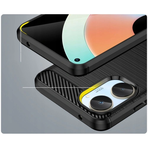 Etui Tech-Protect TPUCarbon Realme 10 4G Black