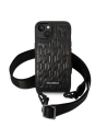 Hurtownia GSM - Etui Karl Lagerfeld KLHCP14SSTMMK Apple iPhone 14 hardcase negru/black Monogram Plaque Logo Strap - KLD1331 - {ean13} - Hurt