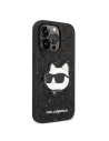 Hurtownia GSM - Etui Karl Lagerfeld KLHCP14XG2CPK Apple iPhone 14 Pro Max czarny/black hardcase Glitter Choupette Patch - KLD1332 - {ean13} - Hurt