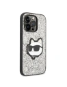 Hurtownia GSM - Etui Karl Lagerfeld KLHCP14XG2CPS Apple iPhone 14 Pro Max srebrny/silver hardcase Glitter Choupette Patch - KLD1333 - {ean13} - Hurt