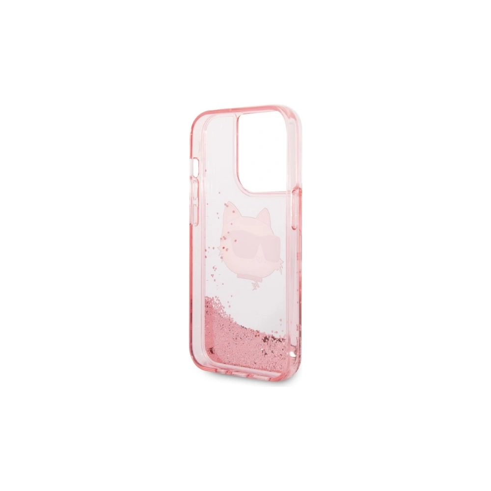 Hurtownia GSM - Etui Karl Lagerfeld KLHCP14XLNCHCP Apple iPhone 14 Pro Max różowy/pink hardcase Glitter Choupette Head - KLD1335 - {ean13} - Hurt