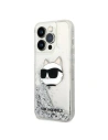 Hurtownia GSM - Case Karl Lagerfeld KLHCP14XLNCHCS Apple iPhone 14 Pro Max silber/silver Hardcase Glitter Choupette Head - KLD1336 - {ean13} - Hurt