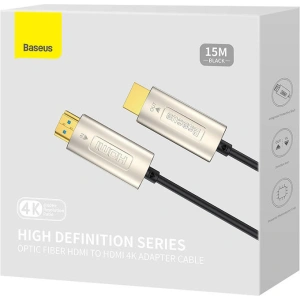 Hurtownia GSM - Cablul HDMI la HDMI Baseus High Definition 15m, 4K (negru) - BSU3833 - {ean13} - Hurt
