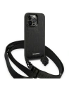 Hurtownia GSM - Case Karl Lagerfeld KLHCP14XSTMMK Apple iPhone 14 Pro Max Hardcase schwarz/black Monogramm-Plakette Logo-Tragegurt - KLD1338 - {ean13} - Hurt