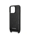 Hurtownia GSM - Case Karl Lagerfeld KLHCP14XSTMMK Apple iPhone 14 Pro Max Hardcase schwarz/black Monogramm-Plakette Logo-Tragegurt - KLD1338 - {ean13} - Hurt